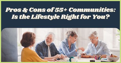 pros and cons of over 55 communities in australia
